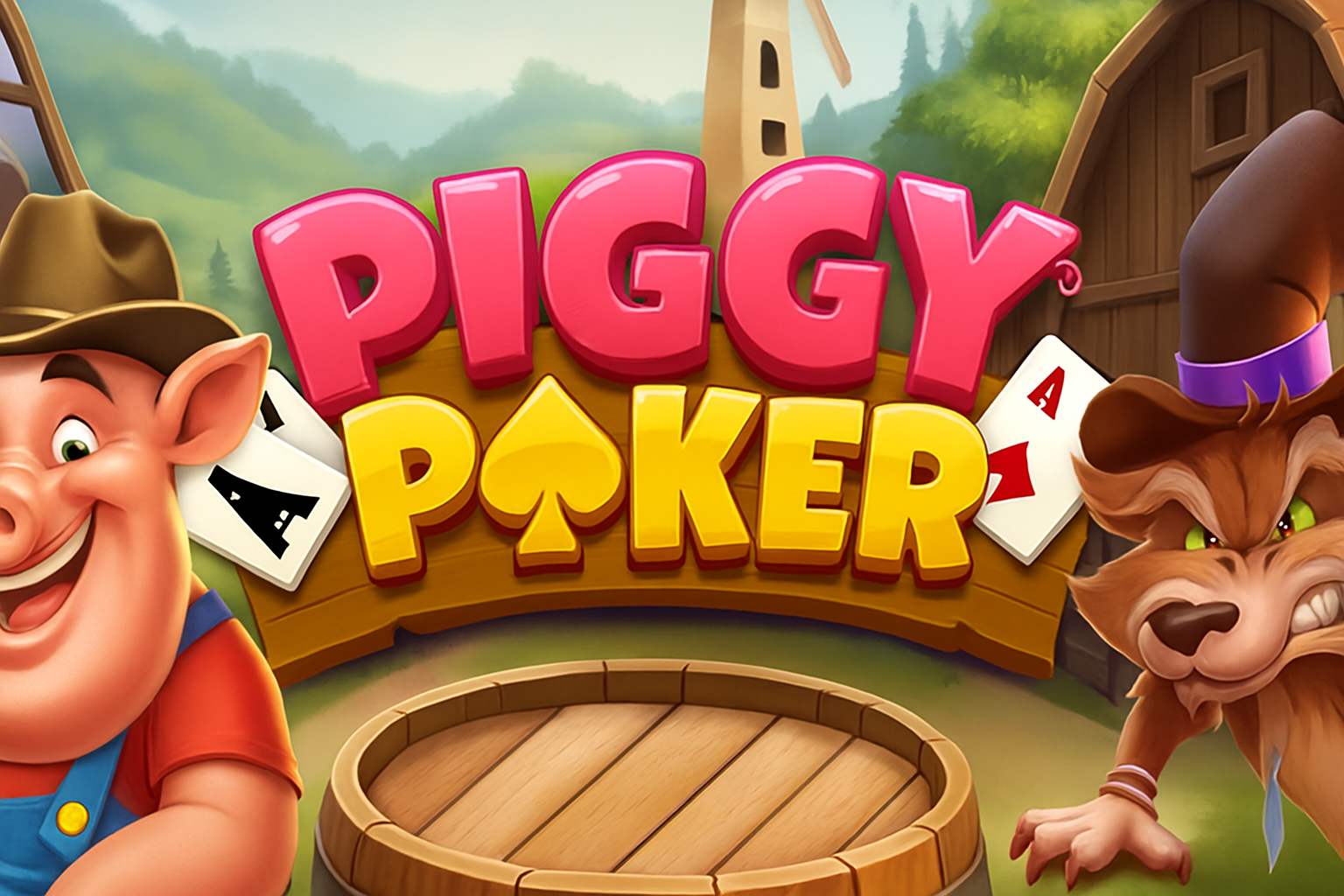 Piggy Poker gameplay